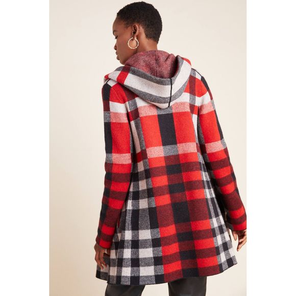 New Anthropologie Cressida Wool Sweater Coat $198 - Picture 4 of 8